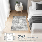 DMOYEST 2x3 Small Area Rug - Image 3