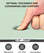 CAMBIVO Yoga Mat 72" x 48" Large Workout Mat - Image 3