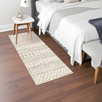 2x5 Rug Runner Boho Geometric: Washable Hallway Moroccan Runners - Image 4
