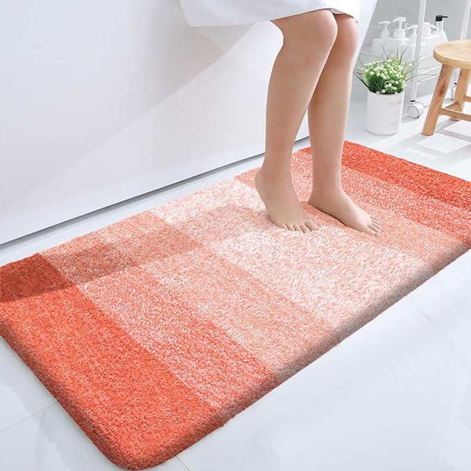 OLANLY Bathroom Runner Rugs Mat 44x24, Extra Soft Absorbent Microfiber Bath Rugs by OLANLY