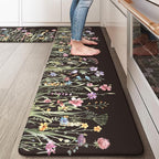 KIMODE Kitchen Mats Cushioned Anti Fatigue, Padded Kitchen Floor Mats, Non Slip by StayinComfortCookwithJoy