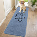 Smiry Dog Door Mat for Muddy Paws, Absorbent Dirt Trapper Non Slip Quick Dry by Smiry