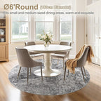 DMOYEST 6ft Round Area Rug Living Room Rugs - Image 3