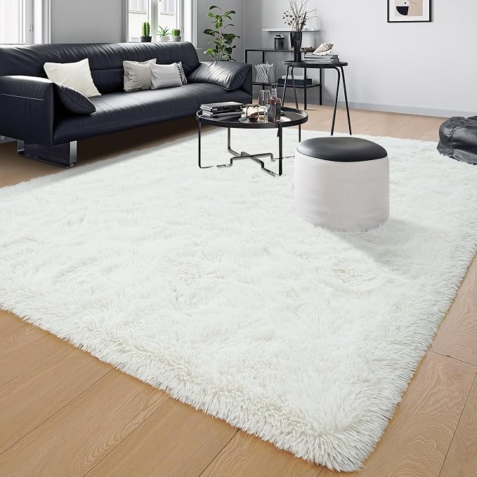 Tepook Super Soft Fluffy Rug for Bedroom, Modern Shaggy Fuzzy Kids Rugs for - Image 8