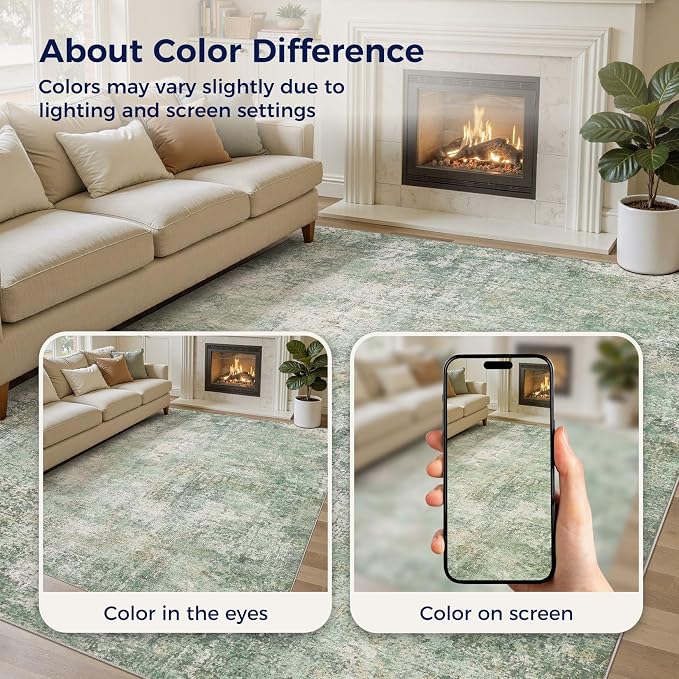 DMOYEST Area Rug Living Room Rugs - Image 8