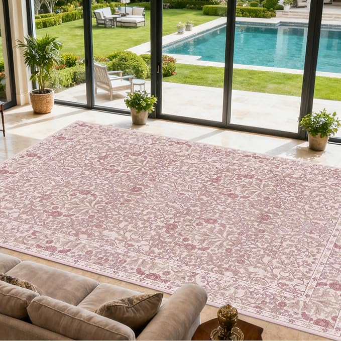 Area Rug for Living Room, 10x12 Large Washable Rugs for Dining Room, Non Slip by Unknown