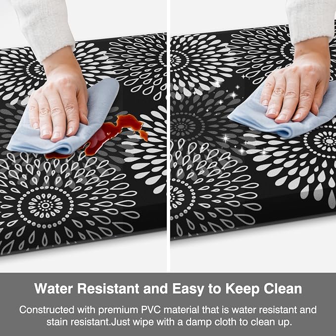 LuxStep Kitchen Mats for Floor, 0.47 inch Thicker Cushioned Rug Anti-Fatigue - Image 6