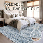 Soalmost 6x9 Area Rug for Living Room Washable 6x9 Non-Slip Modern Rugs for - Image 9