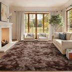 10x14 Ft Extra Large Shag Brown Area Rug by Cuzwlovita