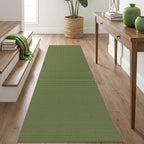 IOHOUZE Washable Runner Rug 2.6x8 Non Slip Rubber Backed Wide Hallway Runner by iOhouze