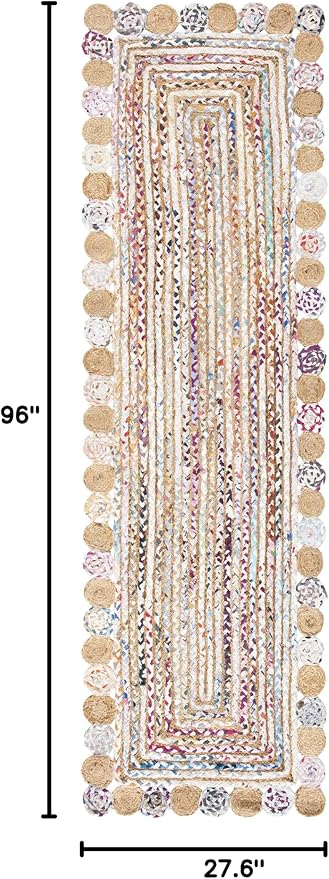 SAFAVIEH Cape Cod Collection Runner Rug - Image 2