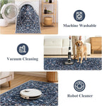 HEBE Washable Hallway Runner Rug 2'x 8' Non Slip Kitchen Rugs Runner, Low Pile - Image 5