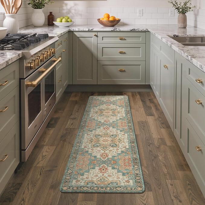 GENIMO Kitchen Mats for Floor, Washable Anti Fatigue Mat for Cushioned by GENIMO