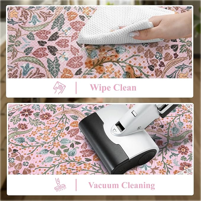 Collive Kitchen Mats Cushioned Anti Fatigue, Waterproof Kitchen Floor Mat Non - Image 5
