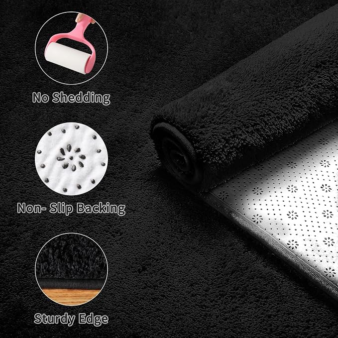 Sour Lemon 8x10 Area Rugs for Living Room, Soft Large Area Rug Fluffy Rugs for - Image 4