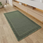 RESARE Waffle Bathroom Runner Rugs, Super Absorbent Bath Mat Non Slip Washable by Resare