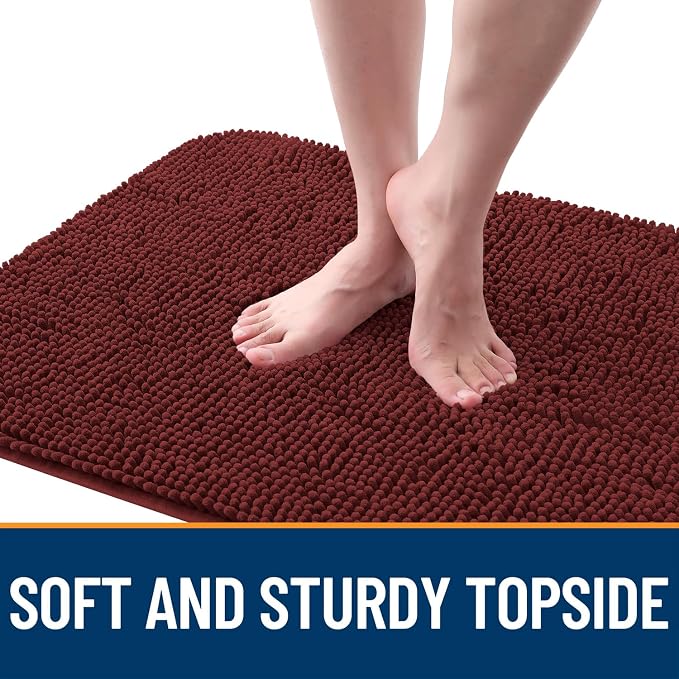 OLANLY Dog Door Mat for Muddy Paws 50x30, Absorbs Moisture and Dirt, Absorbent - Image 4