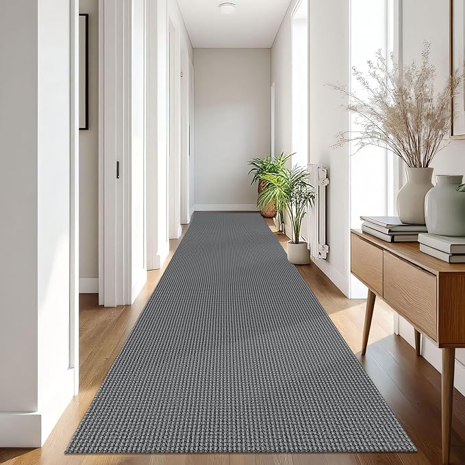 IOHOUZE Washable Exrea Long Hallway Runner Rug 3x16 Non Slip Rubber Backed - Image 7