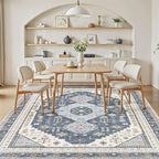 6x9 Washable Area Rug, Large Rugs - Image 5