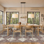 Lahome Zelie Machine Washable Rugs 6x9, Soft Beige Rugs - Image 8