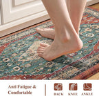 Collive Boho Kitchen Mats 2PCS, Cushioned Kitchen Mat - Image 3