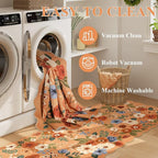 DUKINO 2x10 Runner Rug for Hallway, Washable Kitchen Rug - Image 6