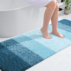 OLANLY Bathroom Runner Rugs Mat 70x24, Extra Soft Absorbent Microfiber Bath Rugs by OLANLY