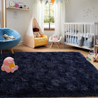 5x7ft Fluffy Fuzzy Area Rug for Living Room Bedroom, Ultra Soft Rugs for Living - Image 2