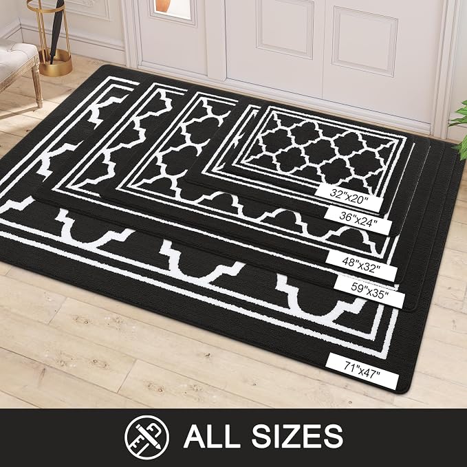 Buganda Indoor Door Mat, Dirt-Resistant and Absorbent Doormat, Low Profile - Image 7