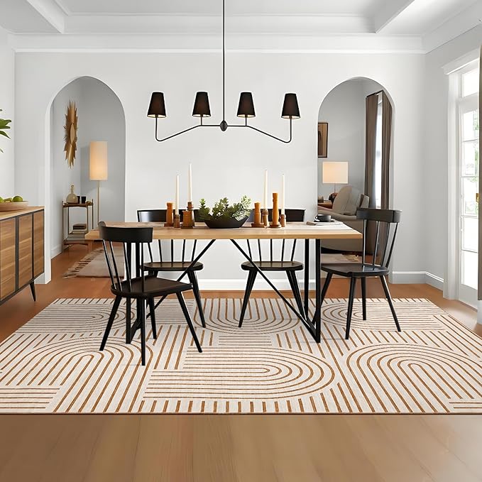 ROYHOME Washable Rug 4x6 Area Rugs - Image 3
