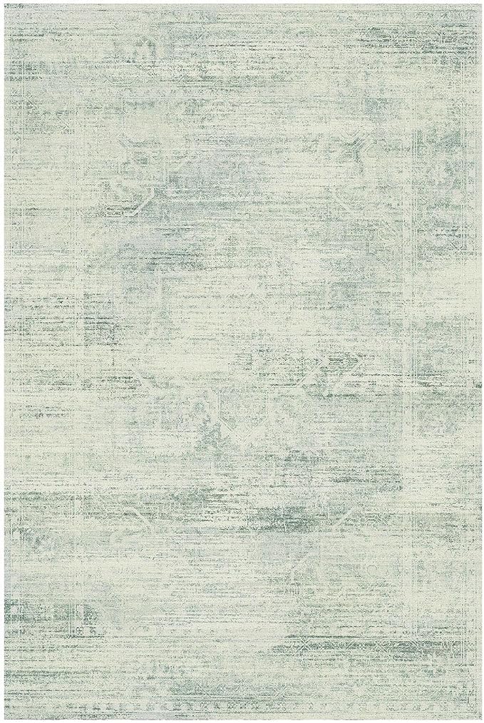 Latte&Fog 8x10 Area Rugs for Living Room Washeble Large Green Rugs Non Slip | - Image 5