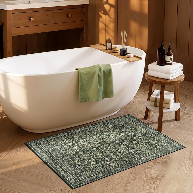 Lofus 2x4 Area Rug for Entryway Bathroom, Soft Door Mat Indoor Entrance - Image 3