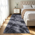 Shag Runner Rug for Bedroom Living Room 3x7 Upgrade Non-Slip Fluffy Soft by Boshengya