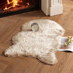 MIULEE Fluffy Rug Soft Shaggy Faux Fur Area Rug Luxury Plush Sheepskin Carpet by MIULEE