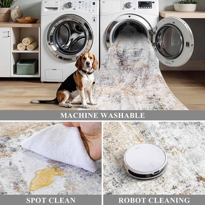 3x4 Modern Entryway Area Rug - Image 7