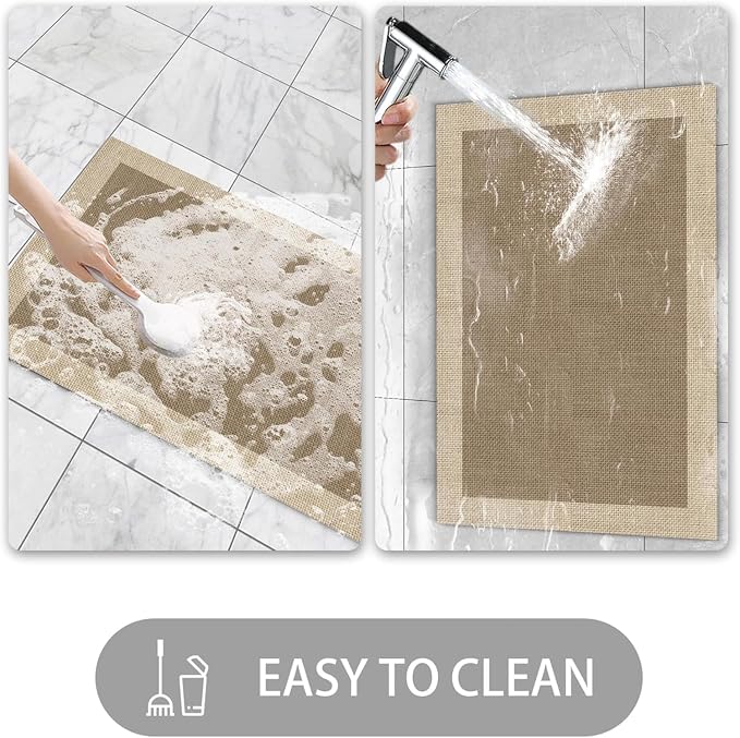 Ultra Thin Door Mat Indoor Entrance, 1/10 in Thin Door Mats - Image 5