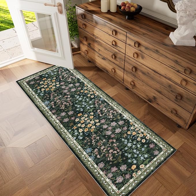 Machine Washable Rug Runners for Hallways: 2'6"x8' Kitchen Rugs Stain Resistant - Image 7