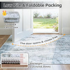 9x12 Area Rugs Washable Rug:Anti-Skid Abstract Modern Living Room Rug Soft Thin - Image 7