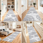 HEBE Hallway Runner Rug 3'x16' Washable Vintage Distressed Area Rugs Non Slip - Image 6