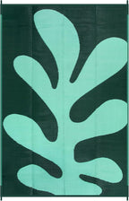 Lahome Plastic Coastal Coral 9x12 Outdoor Rug, Large Waterproof Outdoor Rug - Image 9