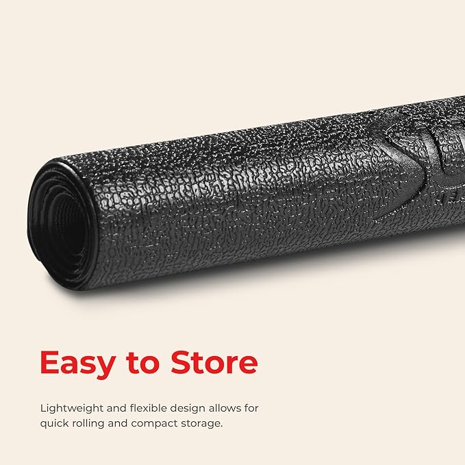Sunny Health & Fitness Equipment Mat – Multiple Size Options – Non-Slip Floor - Image 5