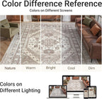 befbee 9x12 Area Rug, Ultra-Thin Washable Rugs - Image 6