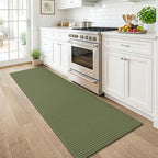 KOZYFLY Cotton 2x6 Washable Runner Rug, Non Slip Runners - Image 2