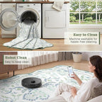 DCX Green and Blue 6x9 Rug, Kid & Pet Friendly - Image 8