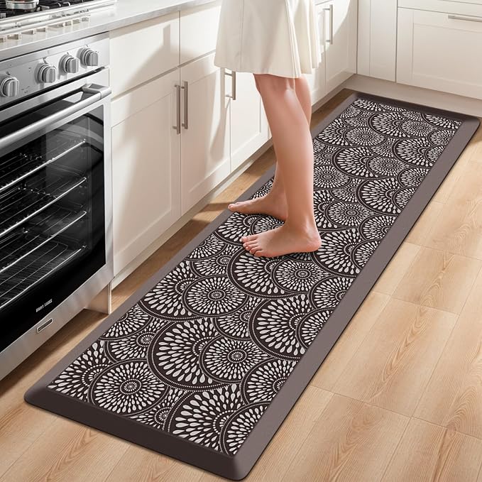 Mattitude 4/5 Inch Kitchen Mat, 24x70in Heavy Duty Ergonomic Comfort Foam by Mattitude