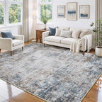 5x7 Area Rugs for Living Room Rug Washable: Abstract Rug for Dining Room - Image 3
