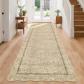 GarveeHome Scalloped Runner Rug by GarveeHome
