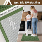 COSY HOMEER Kitchen Rugs 20" x 32" Washable Non Slip Kitchen Mats - Image 3