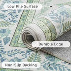 DCX Green 9x12 Rug, Kid & Pet Friendly - Image 6