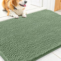 Smiry Dog Door Mat for Muddy Paws 30x20, Absorbent Dirt Trapper, Non-Slip by Smiry